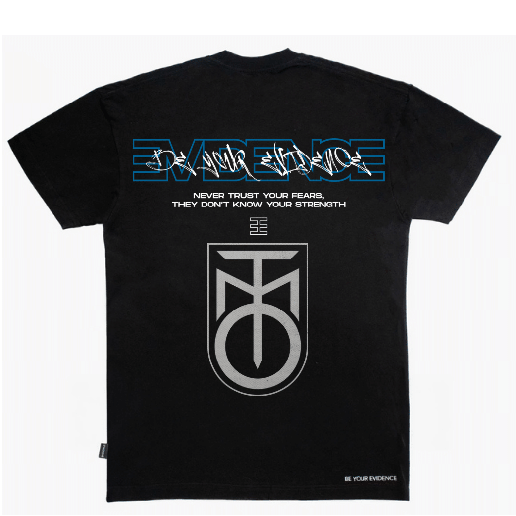 LOOSE FIT T-SHIRT "EVIDENCE X T.M.O."