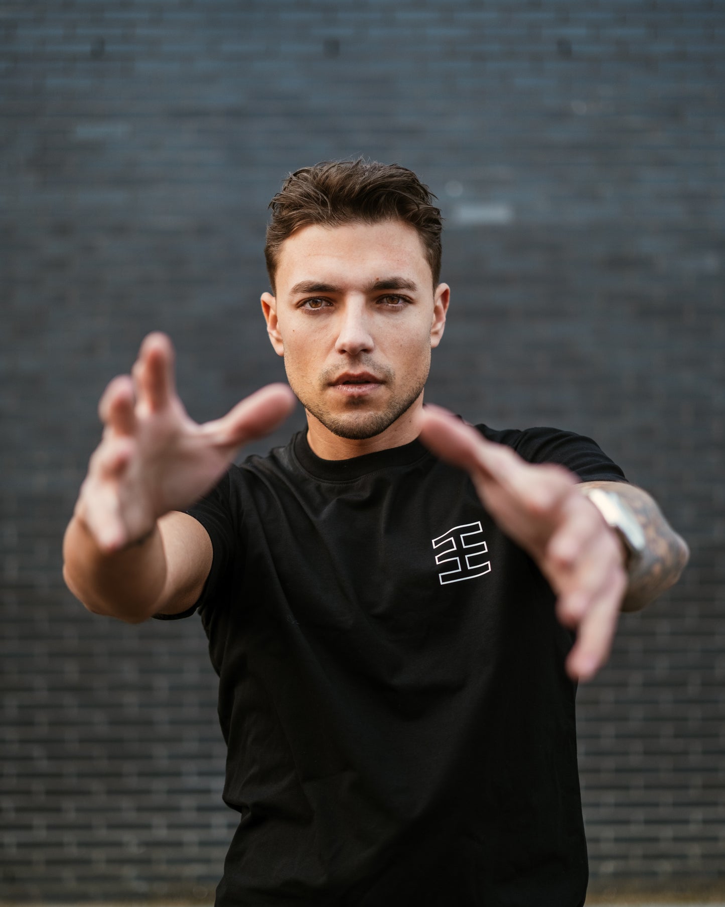 SLIM FIT T-SHIRT "VERTICAL"