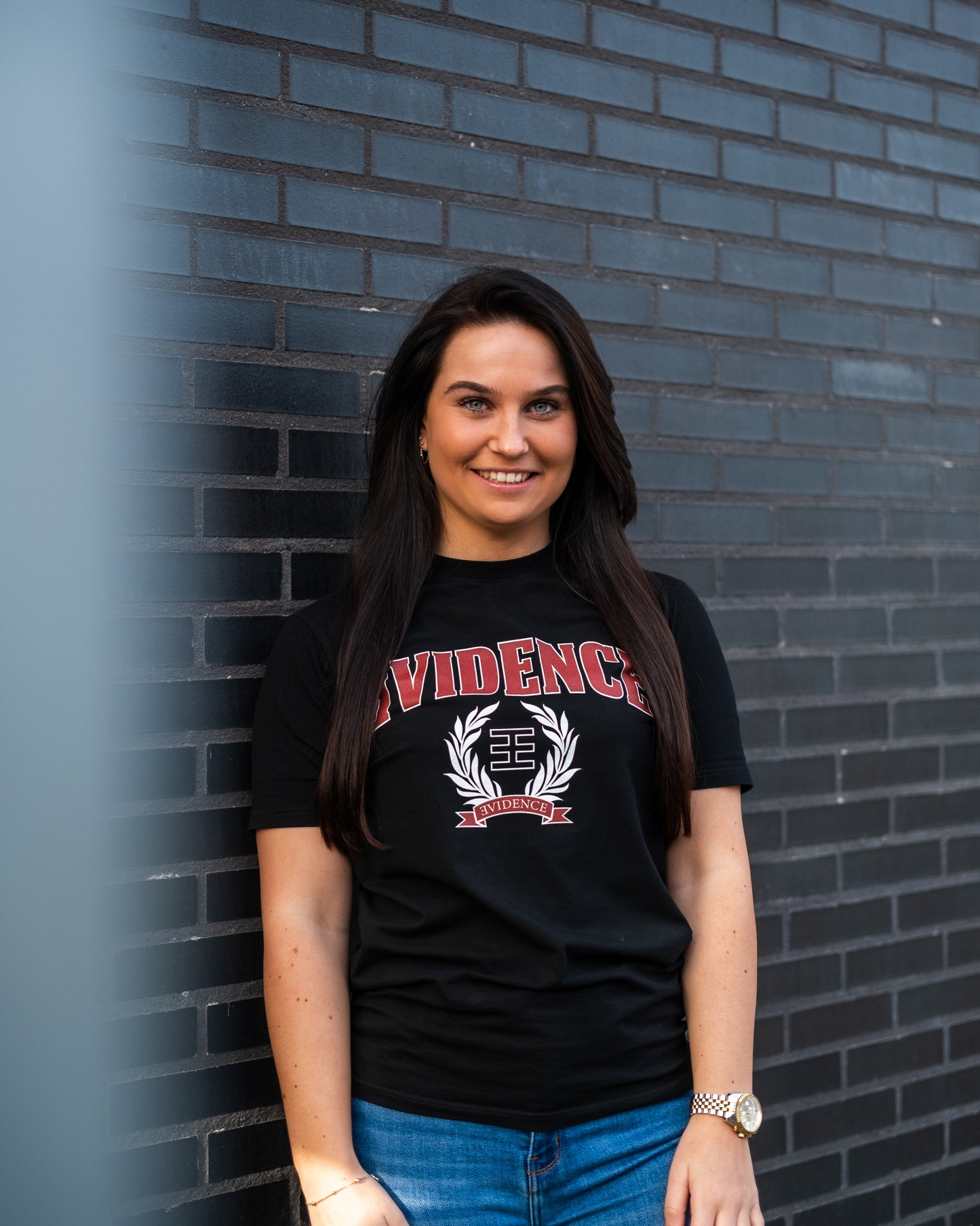 SLIM FIT T-SHIRT "COLLEGE"