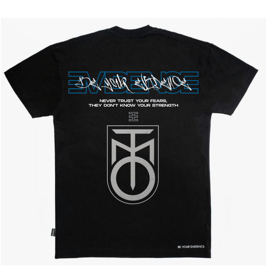 LOOSE FIT T-SHIRT "EVIDENCE X T.M.O."